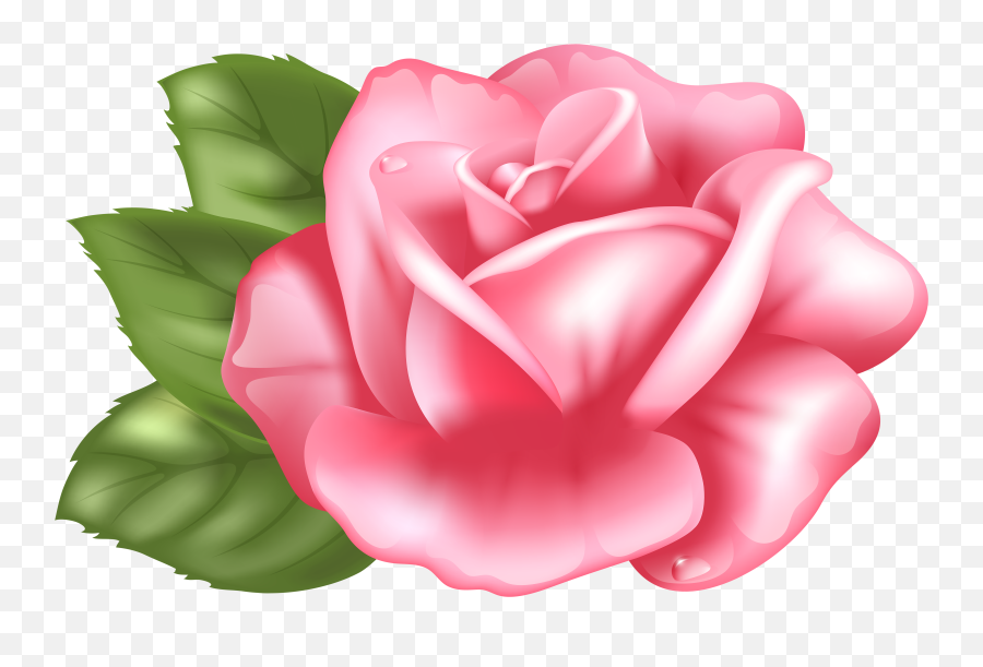 Clipart Roses Cartoon Clipart Roses Cartoon Transparent - Clipart Pink Rose Emoji,Rose Transparent