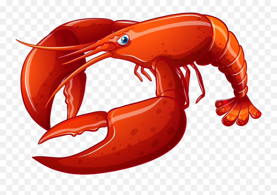 Cute Clipart Lobster - Lobster Illustration Emoji,Lobster Clipart