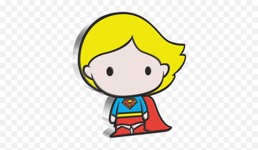 Supergirl - Chibi Coin Collection Dc Comics Series 2021 1 Emoji,Mount Olympus Clipart