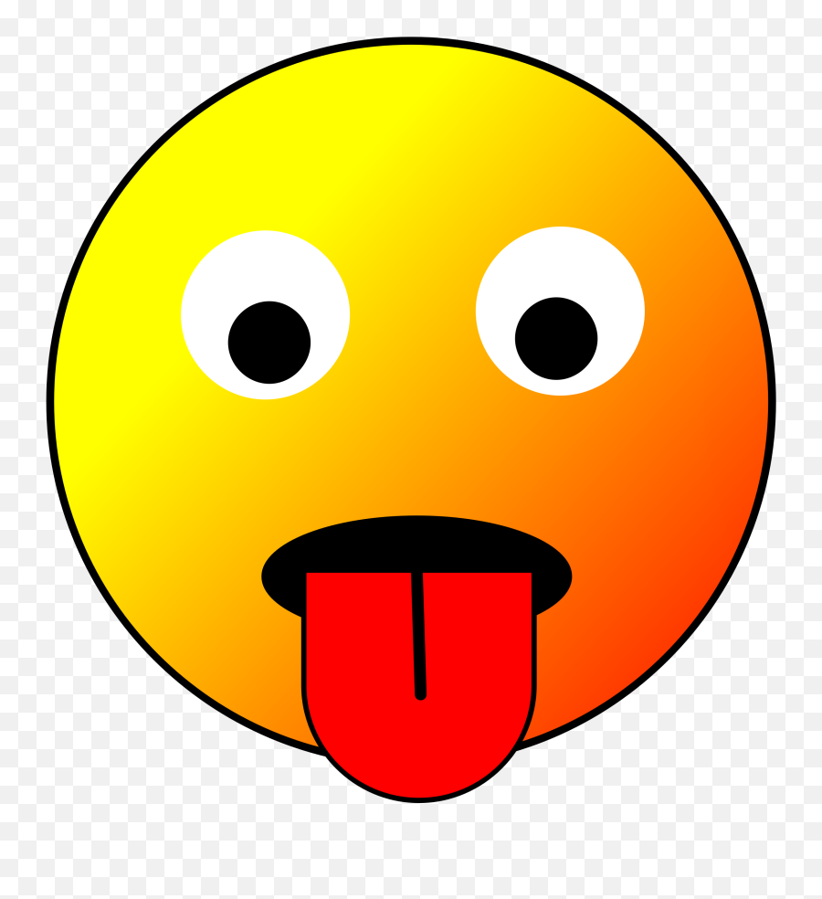 Clipart - Gambar Lidah Animasi Png Emoji,Tongue Clipart