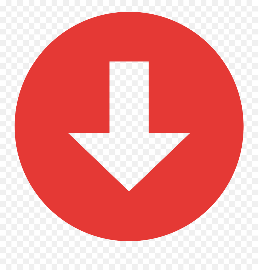 Eo Circle Red Arrow - Vertical Emoji,Red Circle Png