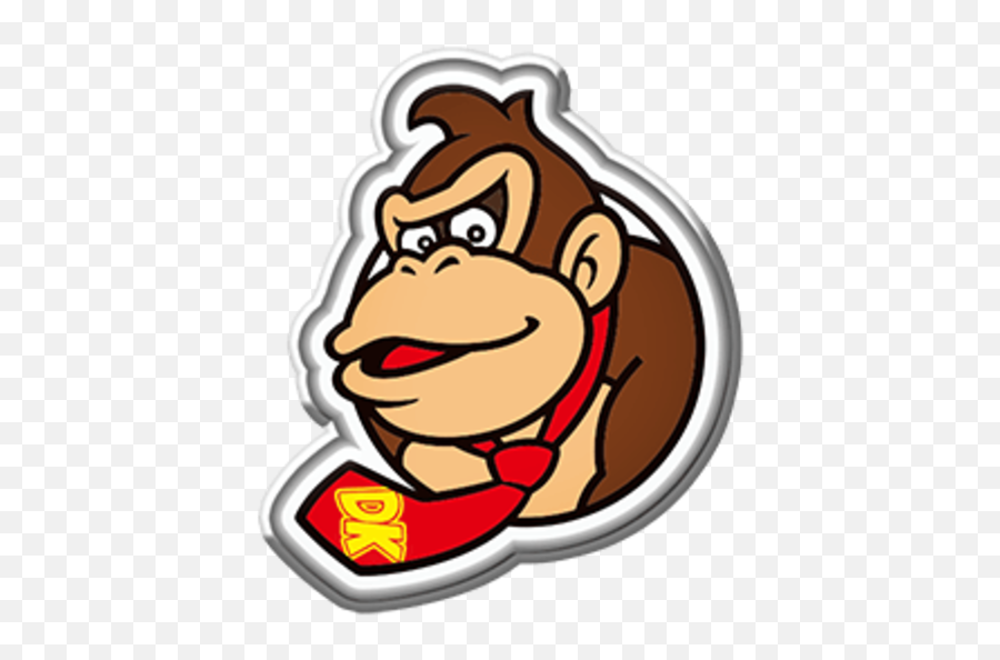 Donkey Kong Logo Png Hd Quality - Donkey Kong Logo Emoji,Donkey Kong Logo