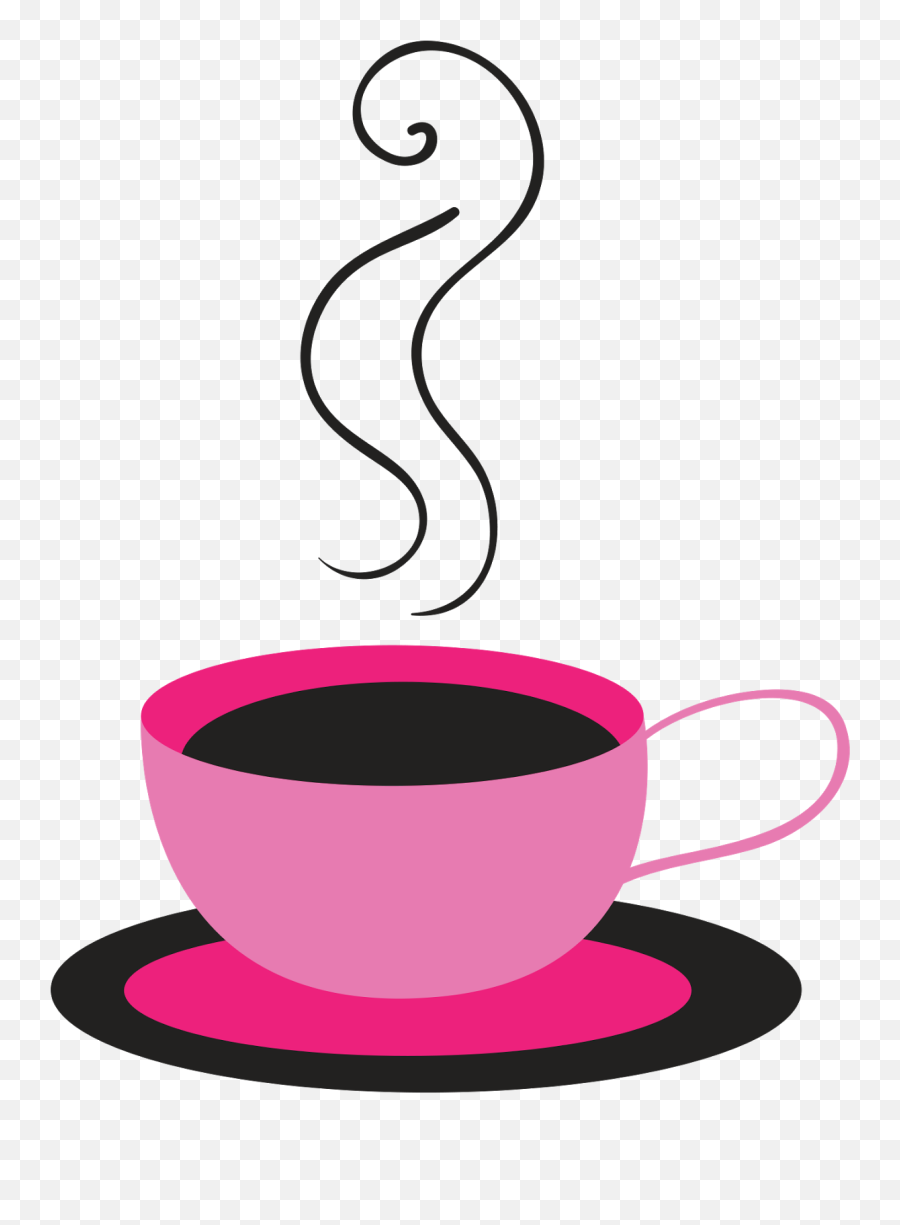 Sexy - Pink Coffee Png Transparent Emoji,Coffee Cup Clipart