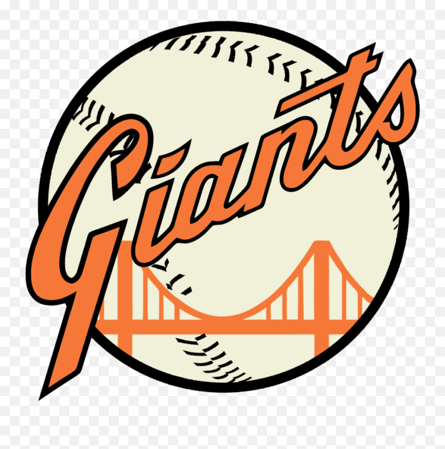 San Francisco Giants Old Logo Clipart - Sf Giants Logos Emoji,Giants Logo