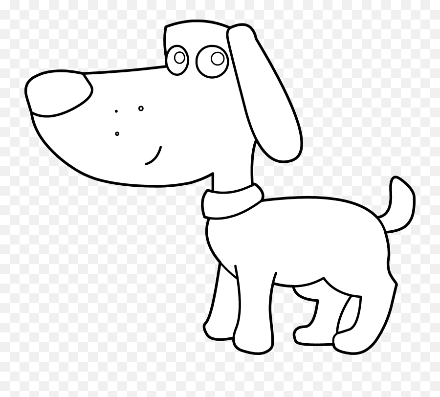 Dog Black And White Dog Black And White Clipart 2 - Wikiclipart Dogblack And White Clipart Emoji,Puppy Clipart