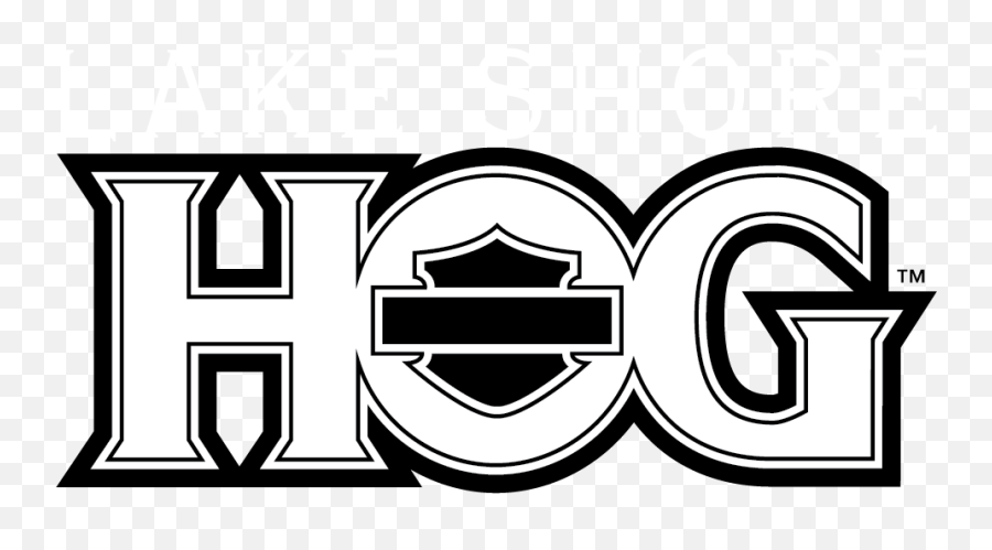 Lake Shore H - Harley Davidson Hog Logo Vector Emoji,Hog Logo