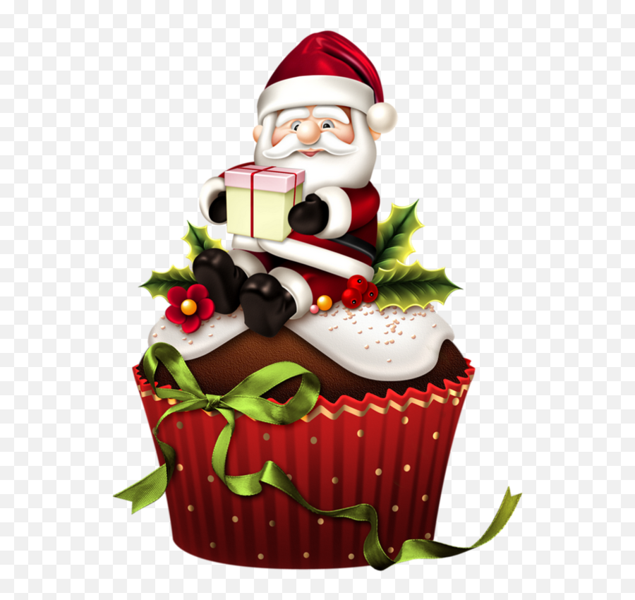 Christmas Cakes Clipart Png Image With Emoji,Christmas Divider Clipart