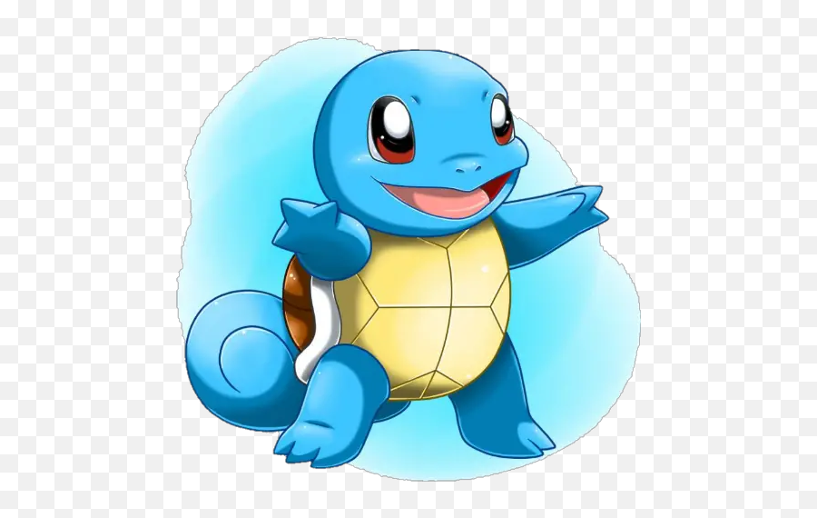 Squirtle Stickers For Whatsapp Emoji,Squirtle Clipart