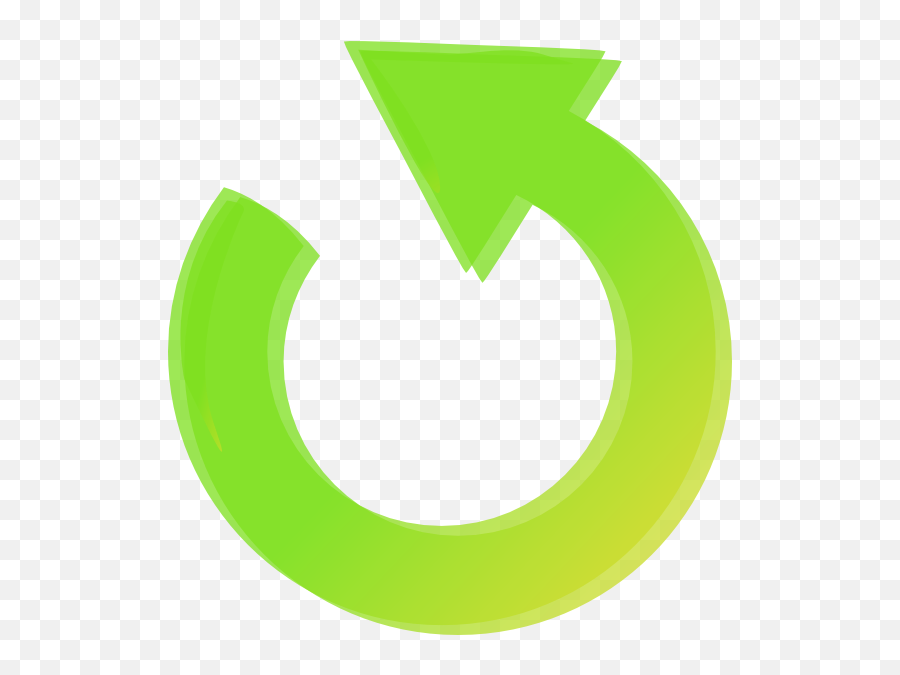 Green Arrow Logo Png - Green Circular Arrow Symbol Emoji,Green Arrow Logo