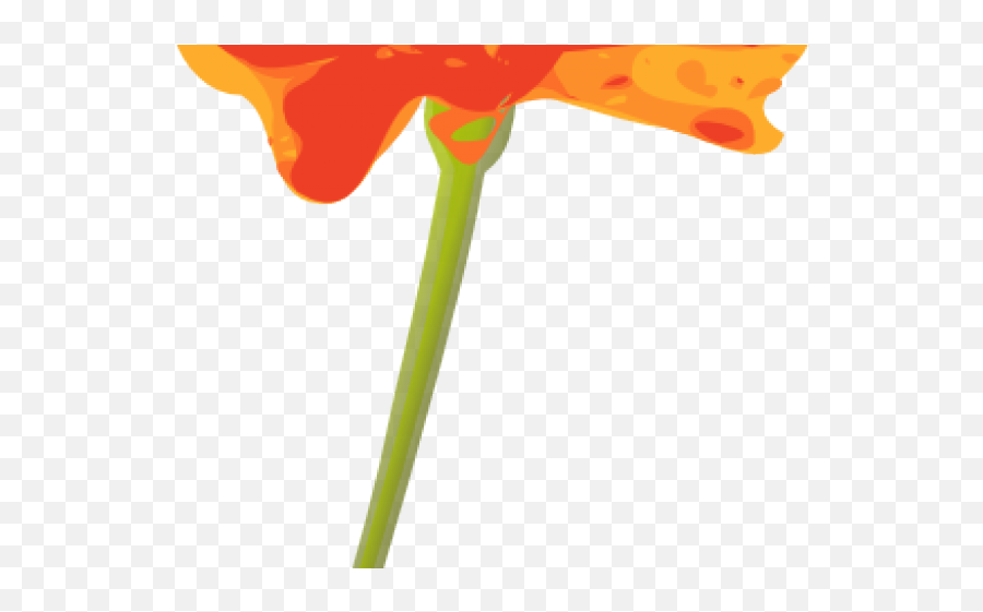 Download Orange Flower Clipart Mexican Flower - Orange Emoji,Orange Flower Clipart