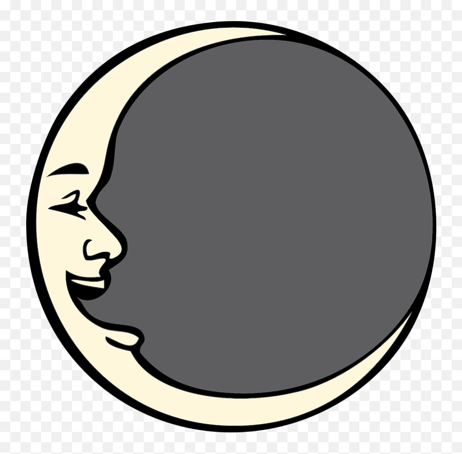 Man In The Moon Folklore The Old Farmeru0027s Almanac Emoji,Solar Eclipse Clipart