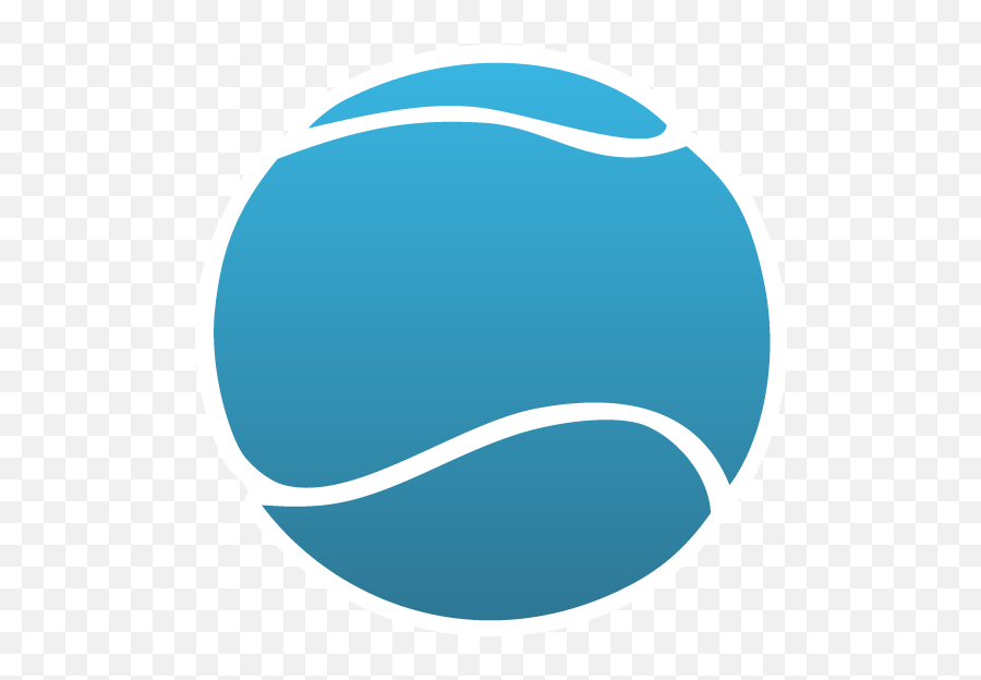Blue Tennis Ball Clipart - Tennis Ball For Tattoo Emoji,Tennis Ball Clipart