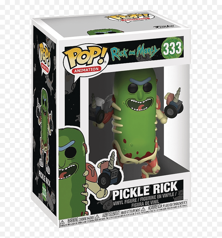 Download Funko Pop Animation Rick Morty Pickle Rick - Worst Rick And Morty Pop Pickle Emoji,Pickle Rick Png