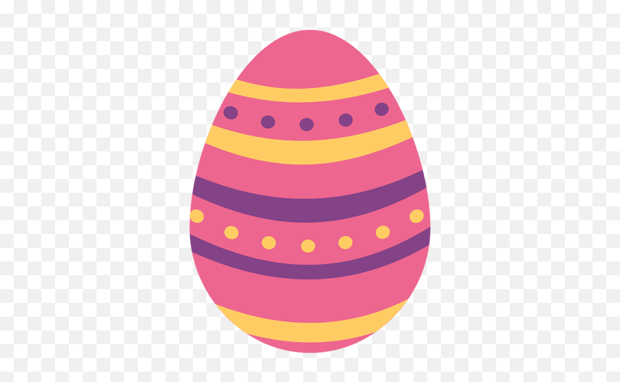 Egg Easter Painted Easter Egg Easter Egg Spot Pattern Stripe - Easter Emoji,Egg Transparent