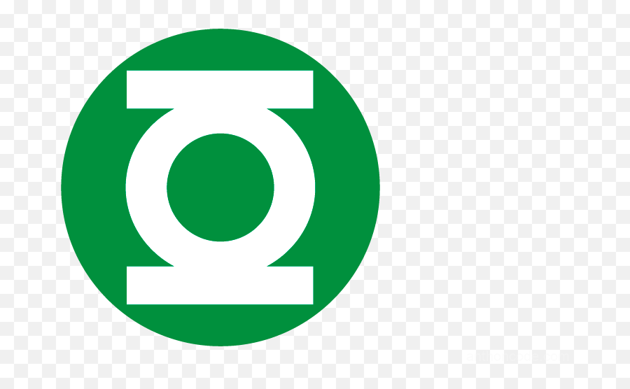 Logo Green Lantern En Formato Png Vector - Vertical Emoji,Green Lantern Logo