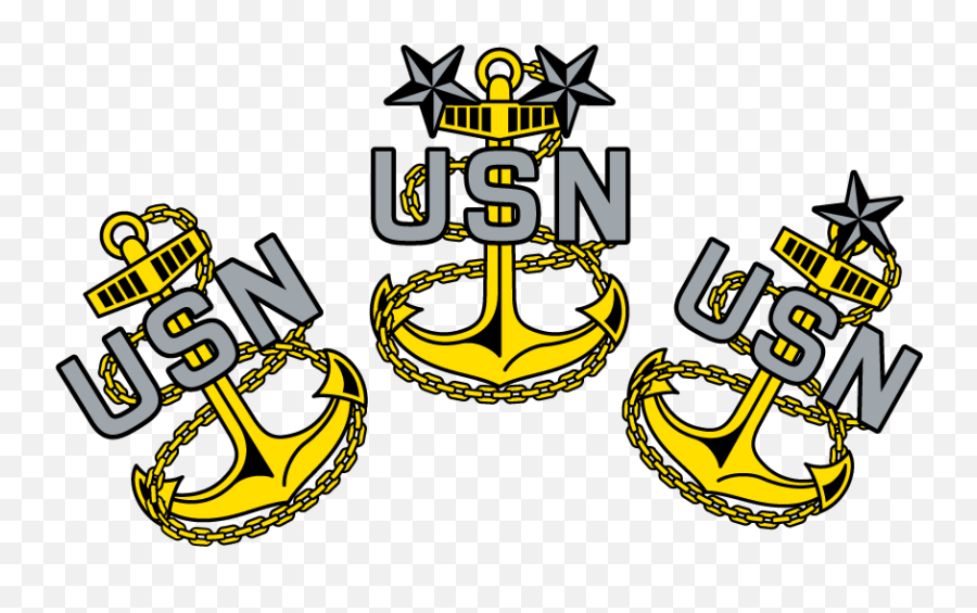 Milartcom United States Navy - Navy Chief Anchors Emoji,Us Navy Logo Vector