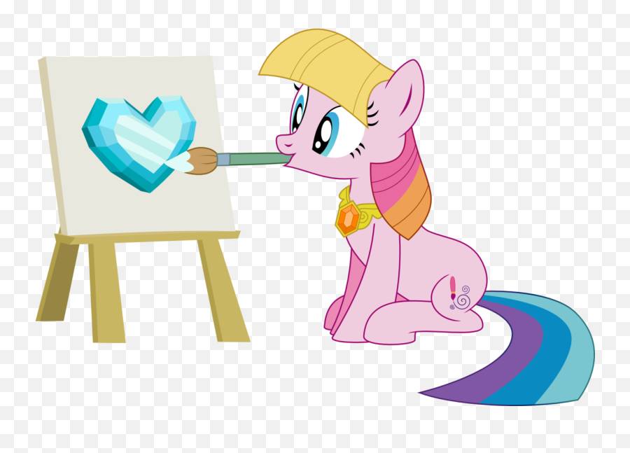 Kaylathehedgehog Crystal Heart Elements Of Harmony - My Little Pony Base Elements Of Harmony Emoji,My Little Pony Clipart