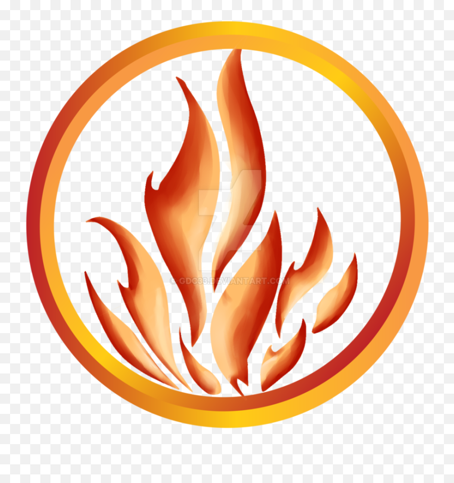 Flame Ring Png - Solid Emoji,Dauntless Logo