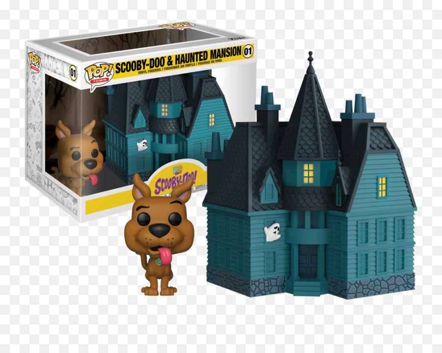 Funko Pop Town Scooby - Doo Haunted Mansion 01 Funko Pop Scooby Doo Haunted Mansion Emoji,Haunted Mansion Logo