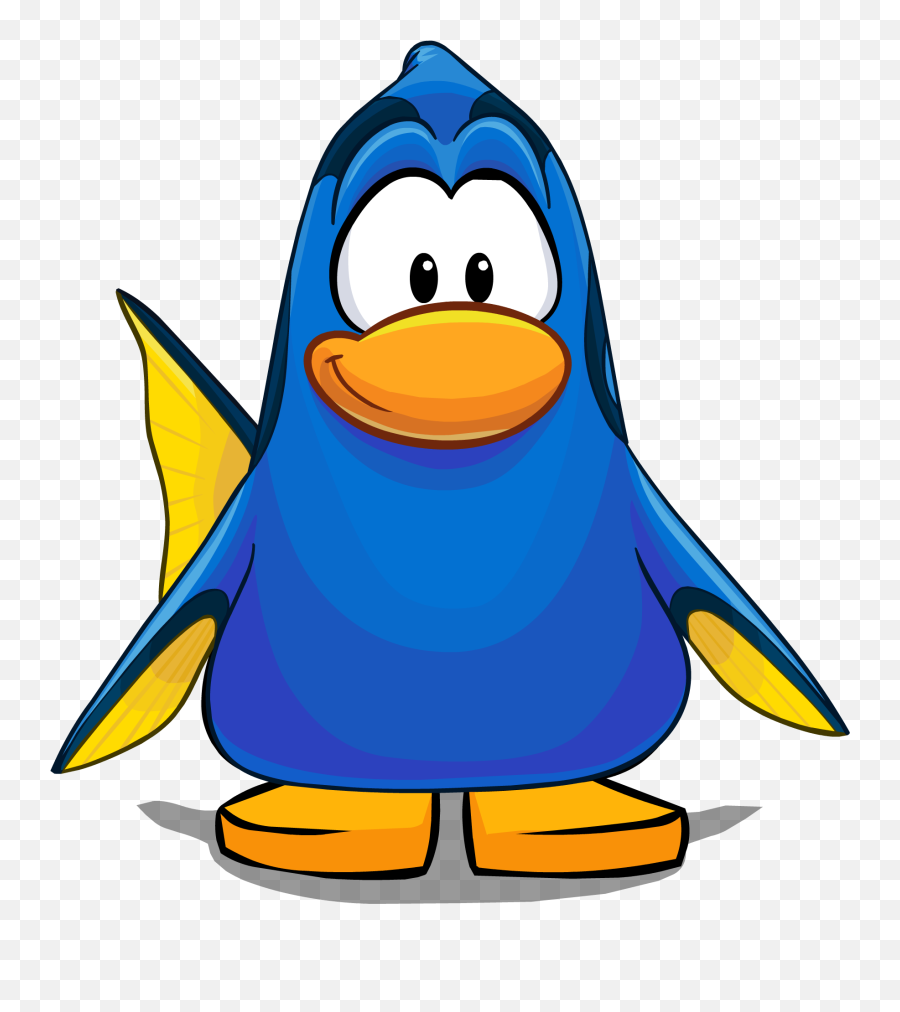 Dory Costume On A Player Card - Club Penguin Dory Costume Club Penguin Afro Emoji,Dory Clipart