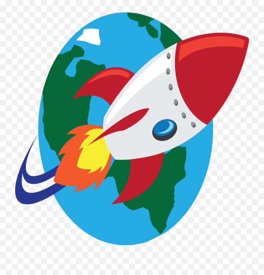 Rocket Blast Off Cartoon Clipart - Full Size Clipart Emoji,Blast Clipart