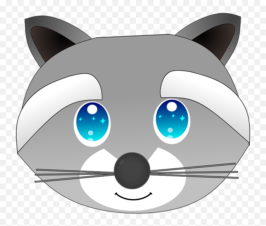 Free Photo Transparent Background Animal Emoji Raccoon Funny,Funny Emoji Png