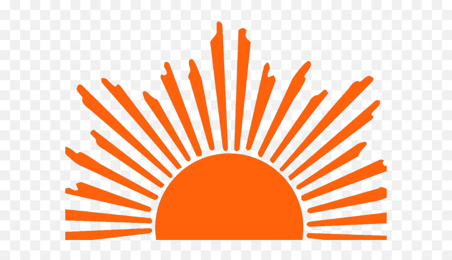 Inspirational Clipart Rising Sun - Half Sun Clipart Black Emoji,Inspirational Clipart