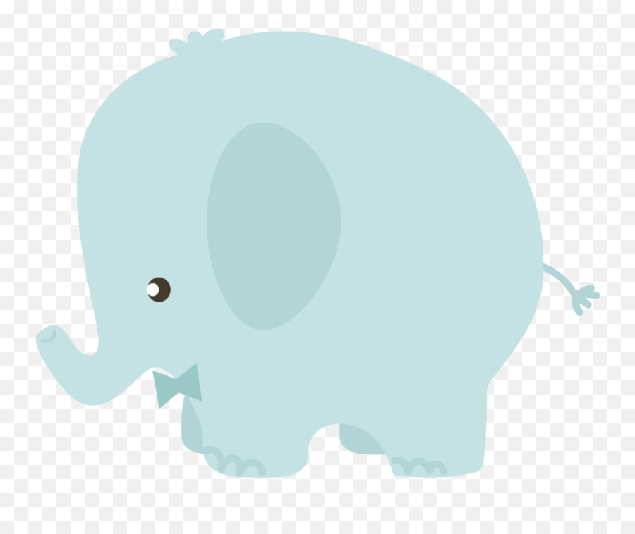Snoutcartoonelephants And Mammoths Png Clipart - Royalty Emoji,Indian Elephant Clipart