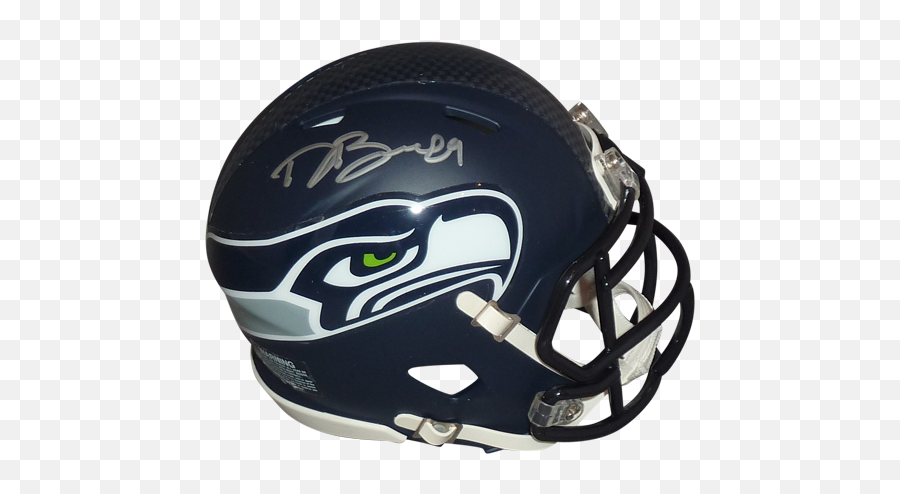 Doug Baldwin Autographed Seattle Seahawks Mini Helmet - Jsa Emoji,Seahawks Helmet Logo