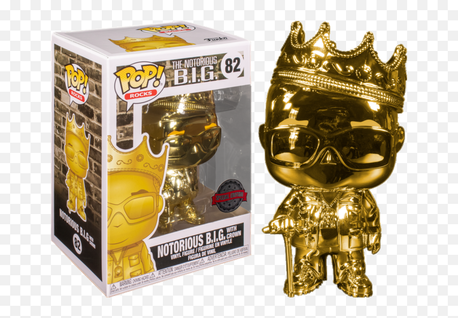 Funko Pop Notorious Big - Notorious Big With Crown Emoji,Game Of Thrones Crown Png