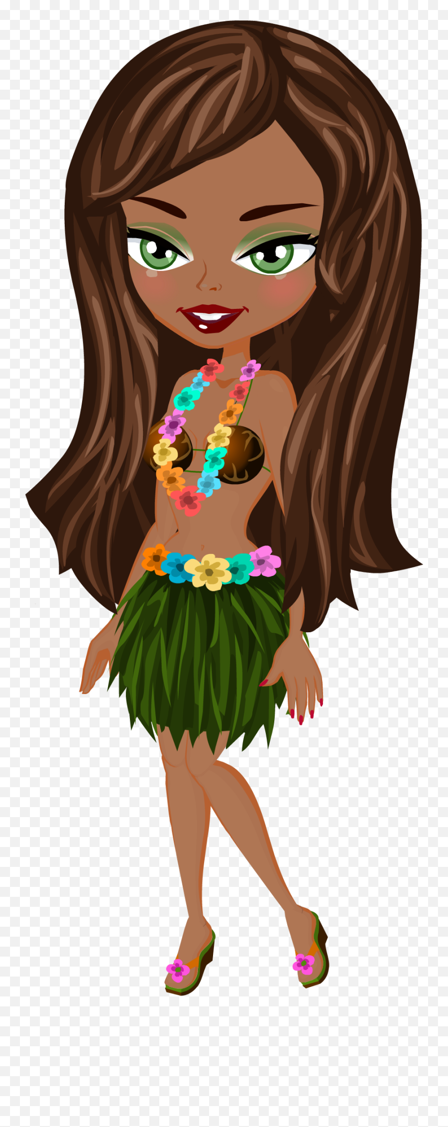 Download Hulagirl - Hula Girl Boat Charter Png Image With No Emoji,Hula Dancer Clipart