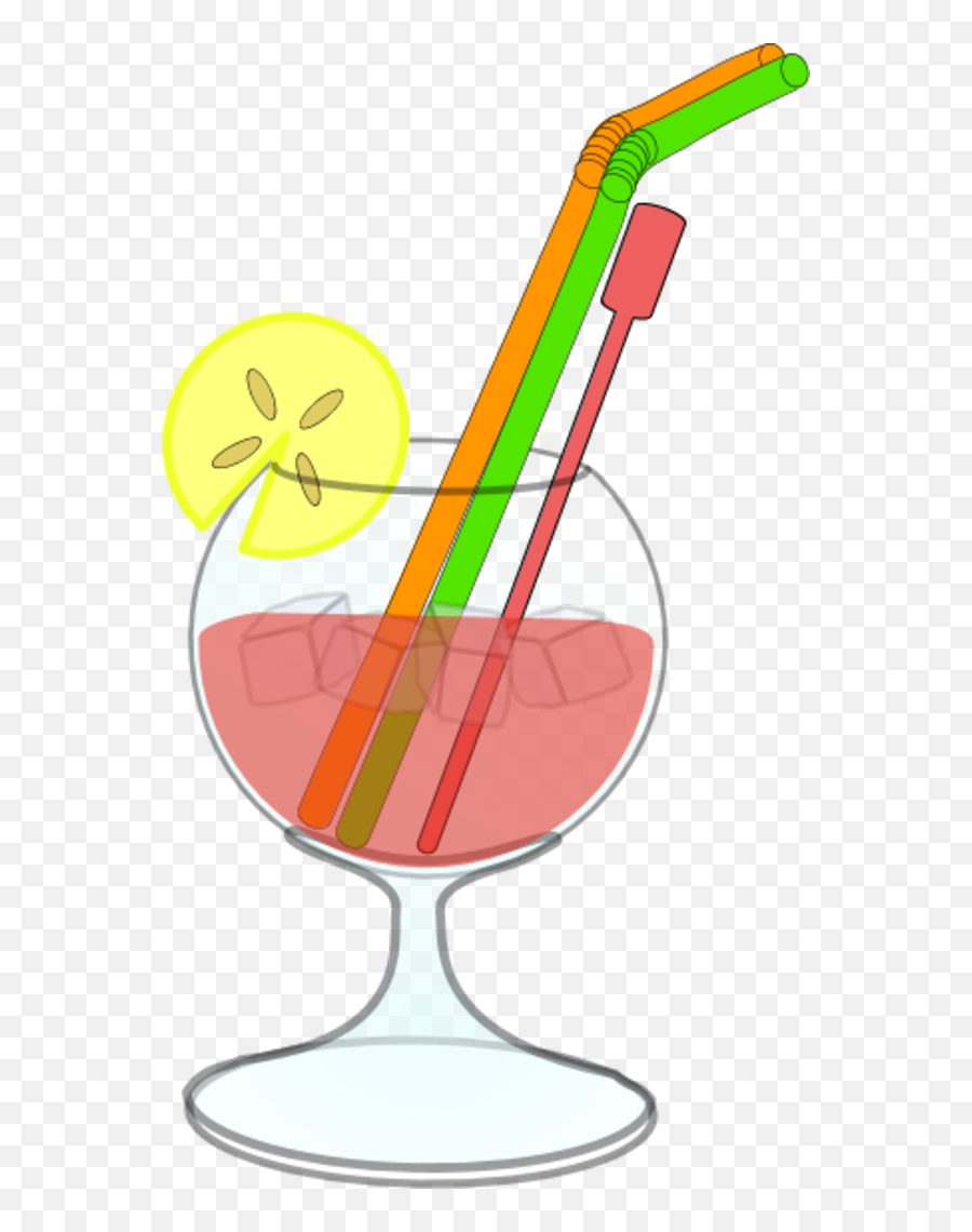 Clipart Panda - Cocktail Glass Clipard Png Emoji,Cocktail Clipart