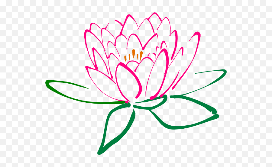 Free Lotus Blossom Cliparts Download - Lotus Flower Clipart Emoji,Lotus Flower Clipart