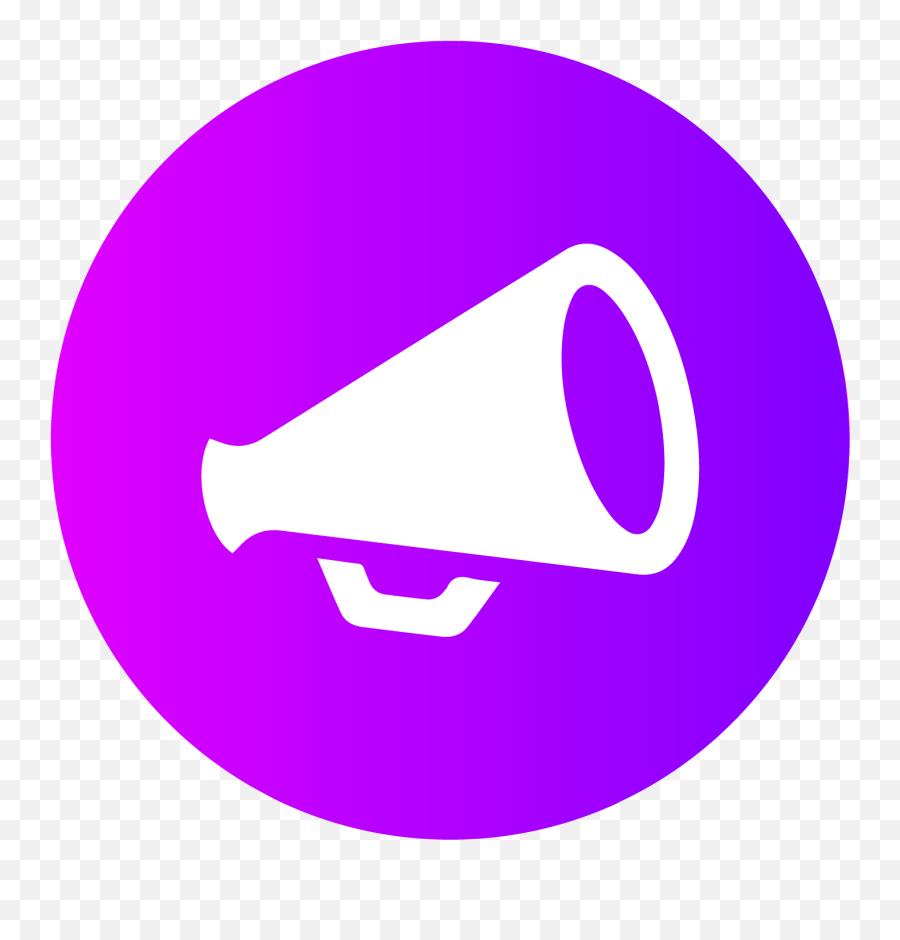 Megaphone Clipart Purple - Sale Flat Icon Png Transparent Megaphone Icon Purple Emoji,Cheer Megaphone Clipart