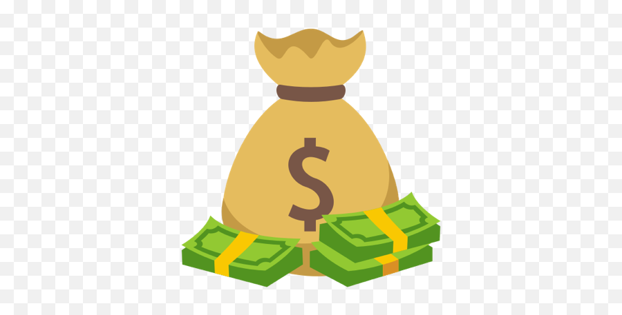Free Money Bags Transparent Background - Money Cartoon Png Emoji,Bag Of Money Png