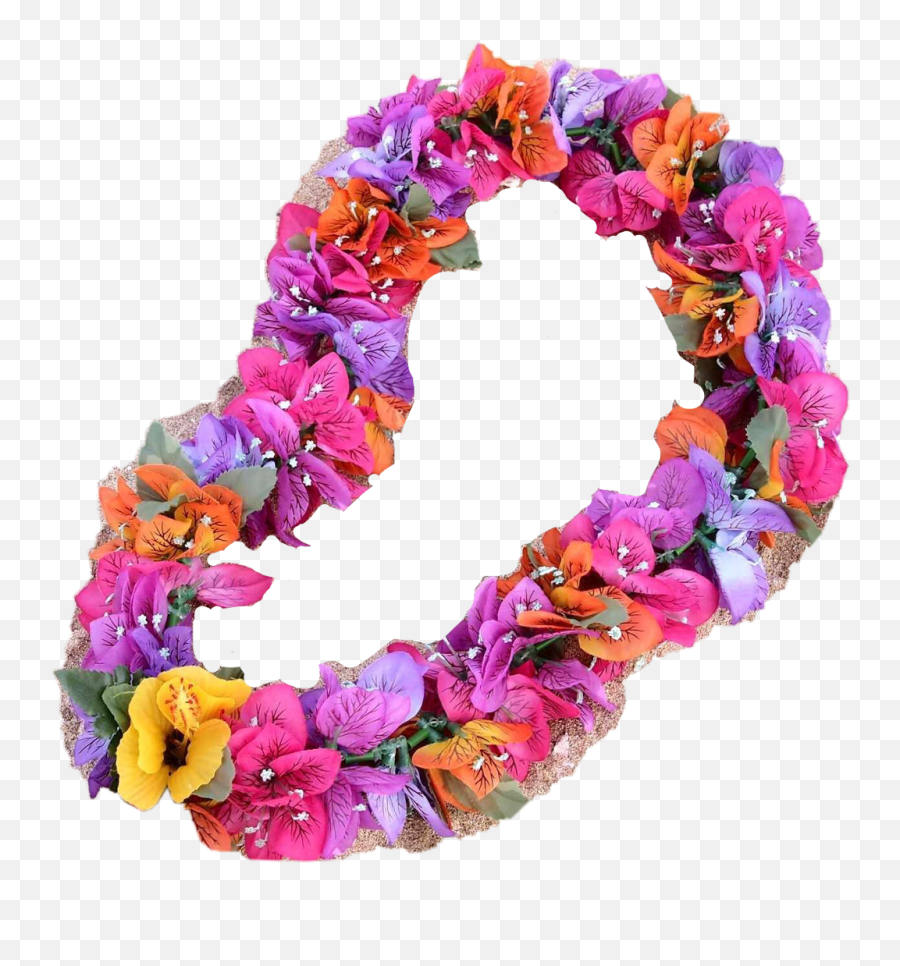 Lei Freetoedit - Wreath Wreath Transparent Cartoon Hawaiian Lei Transparent Background Emoji,Advent Wreath Clipart