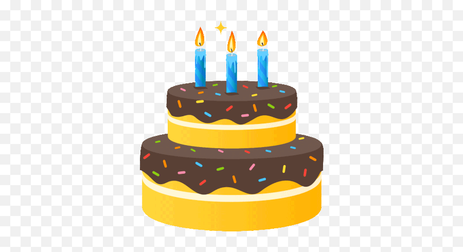 Birthday Cake Joypixels Gif - Birthdaycake Joypixels Cute Cake Clipart Gif Emoji,Birthday Emoji Png