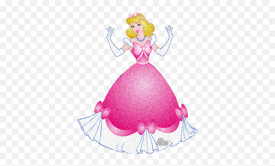 Cinderella Glitter Gifs Disney Princess Cinderella Walt Emoji,Sparkles Gif Transparent
