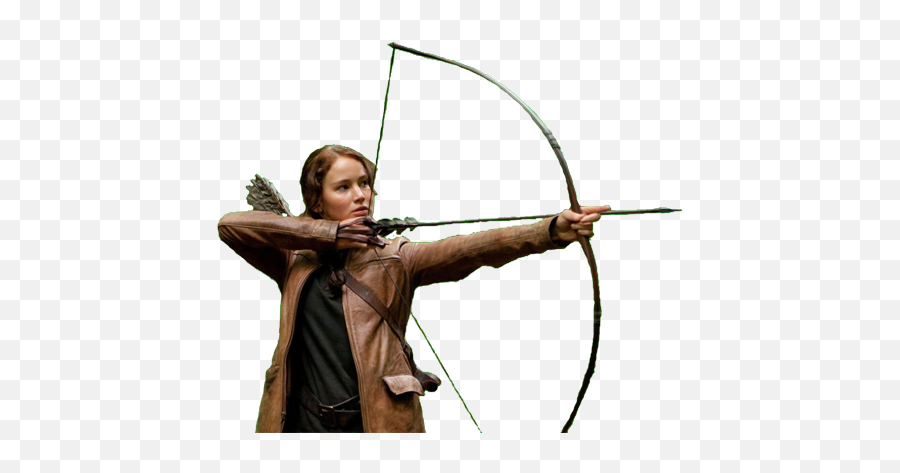 The Hunger Games Girl Arrow - 26139 Transparentpng Hunger Games Katniss Png Emoji,Hunger Games Logo