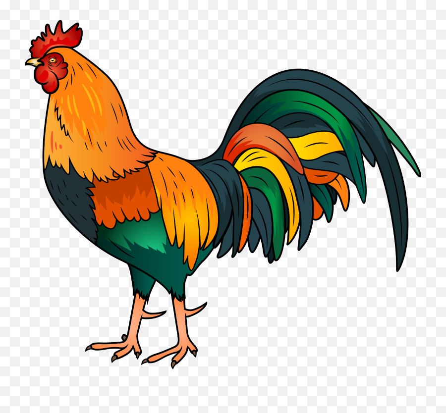 Clipart Chicken Rooster Clipart Emoji,Rooster Clipart