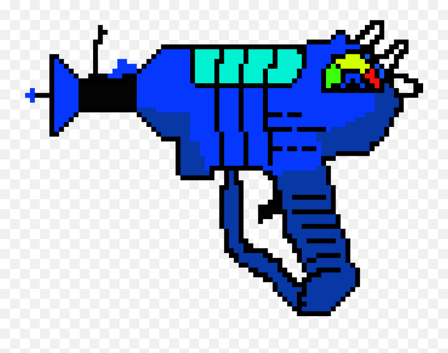 Laser Gun Pixel Art Maker Emoji,Laser Gun Png