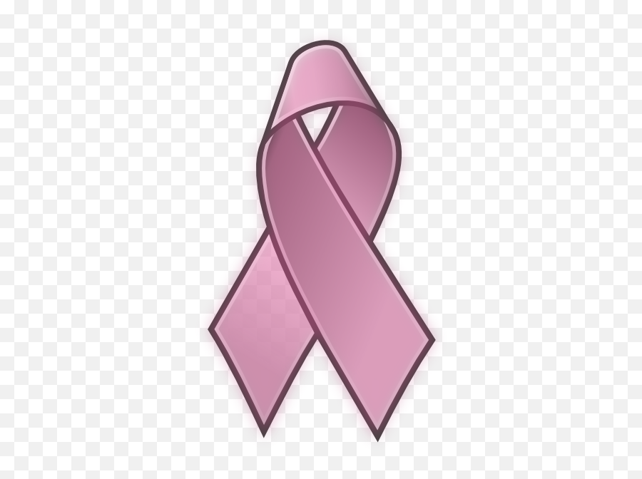 Breast Cancer Ribbon Clip Art At Clker - Clip Art Emoji,Breast Cancer Ribbon Png