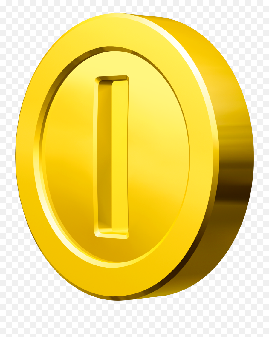 Coin Clipart Super Mario Emoji,Coin Clipart