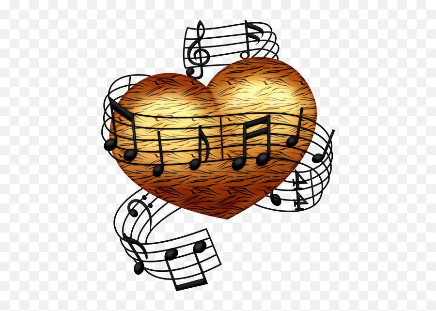 Treble Clef Heart I Miss You Like Heart Wallpaper - Music Emoji,Treble Cleff Clipart
