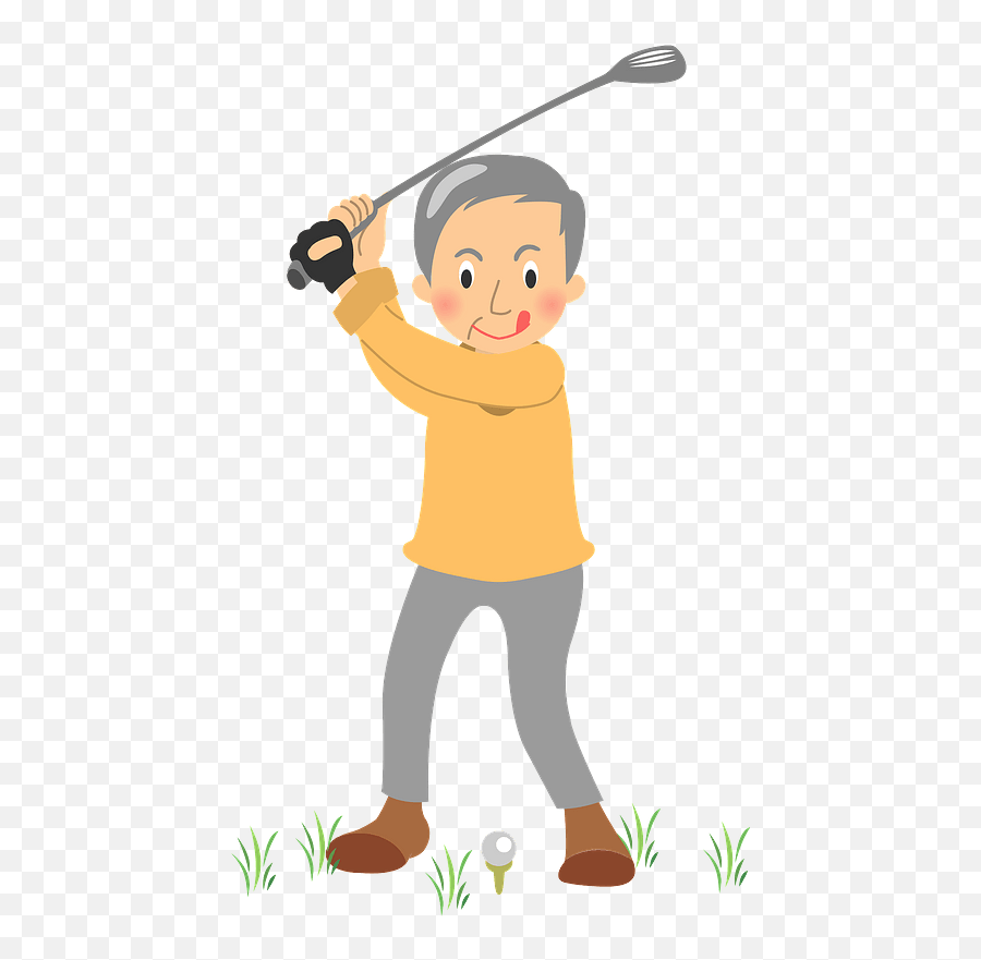 Golfer Clipart Free Download Transparent Png Creazilla - For Golf Emoji,Golf Ball Clipart