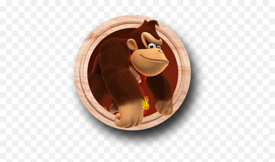 Official Site - Donkey Kong In A Circle Emoji,Donkey Kong Country Logo