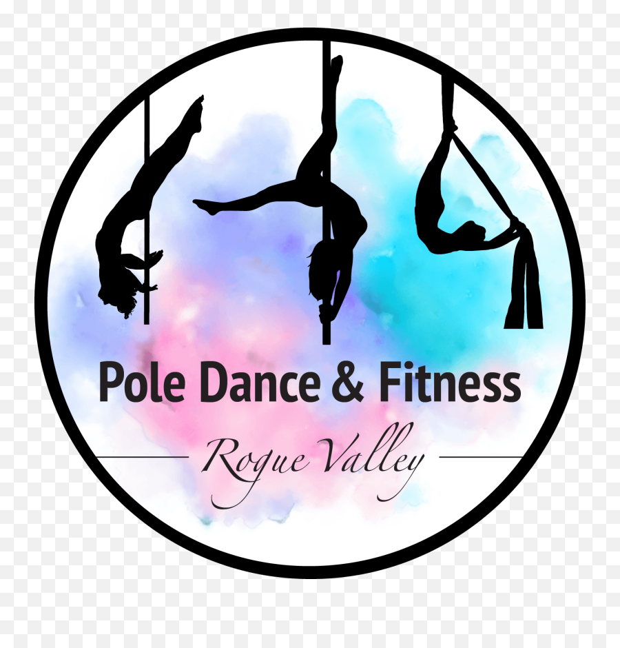 Pole Dance And Fitness Rogue Valley - Yoga Pole Dance Logo Emoji,Rogue Energy Logo