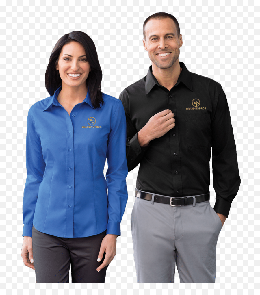Sleek Corporate Apparel For Your - Company Logo Office Shirts With Logo Emoji,Company Logo Shirts