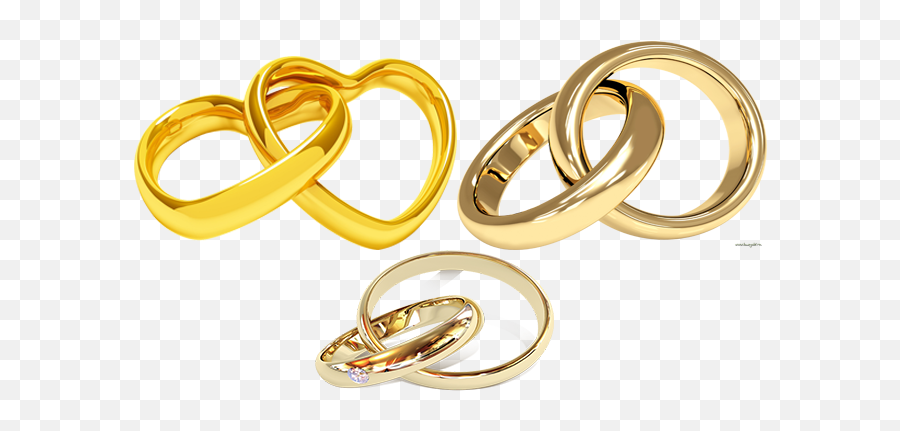 Download Golden Wedding Ring Free Png Download Best High - Engagement Rings Png File Emoji,Wedding Ring Png