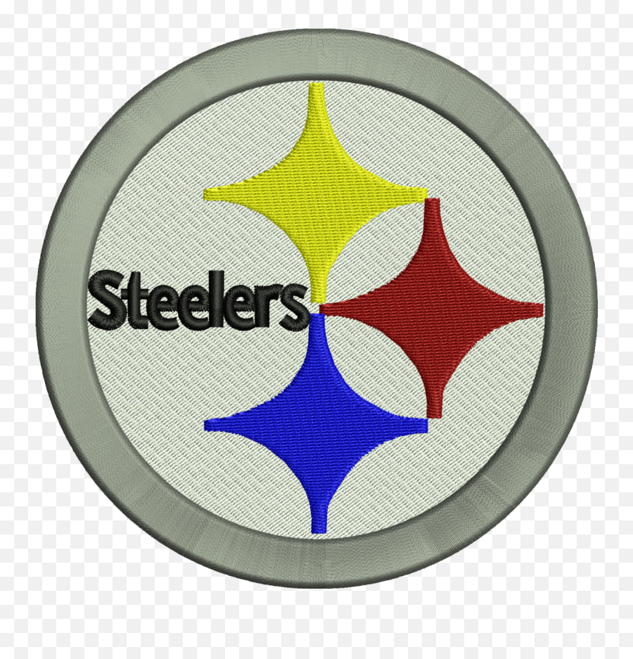 Embroidery Png Download - Pittsburgh Steelers Official Emoji,Steeler Logo